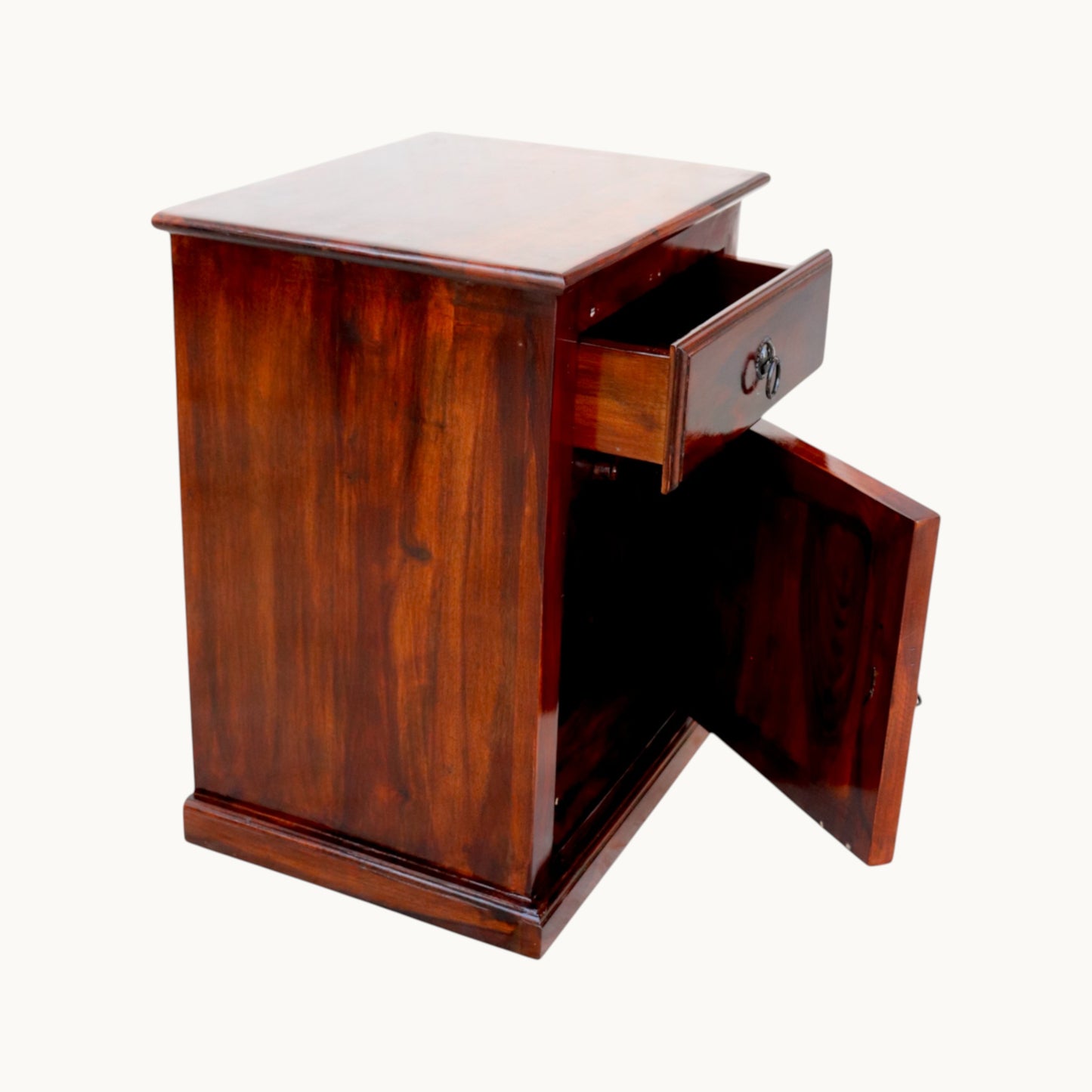 Thar Arts And Furniture - Sheesham Wood Tiles Bedside