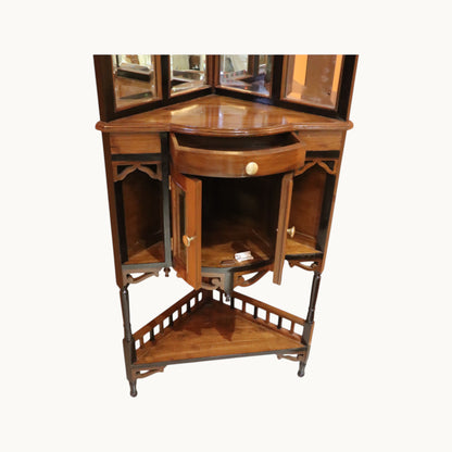 Thar Arts And Furniture - Teak Wood Dressing Table with Mirrors and Storage