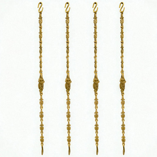 Thar Arts And Furniture - Swing Chain Double Peacock With Deep Lakshmi