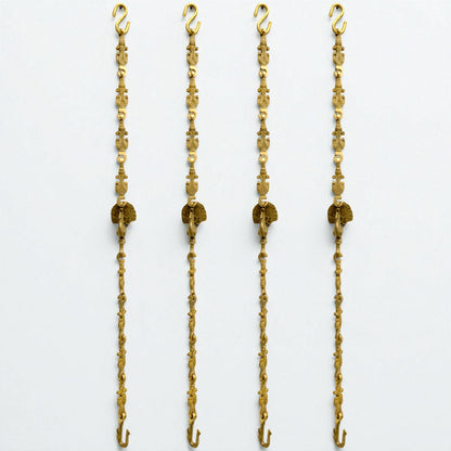 Thar Arts And Furniture - Swing Chain Double Peacock With Peacock Figure