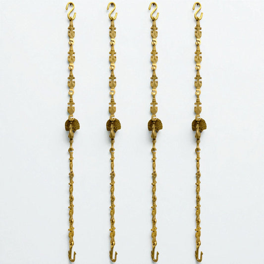 Thar Arts And Furniture - Swing Chain Double Peacock With Peacock Figure