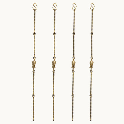 Thar Arts And Furniture - Swing Chain 12" Spindle Link Design With Elephant