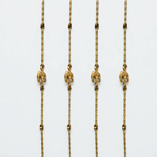 Thar Arts And Furniture - Swing Chain 12" Spindle Link Design With Elephant