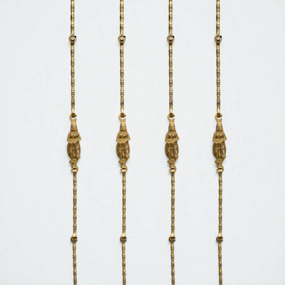 Thar Arts And Furniture - Swing Chain 12" Spindle Link Design With Deep Lakshmi