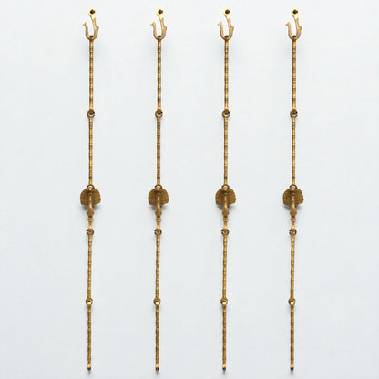 Thar Arts And Furniture - Swing Chain 12" Spindle Link Design With Peacock