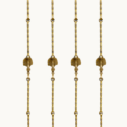 Thar Arts And Furniture - Swing Chain 12" Spindle Link Design With Peacock