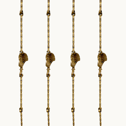 Thar Arts And Furniture - Swing Chain 12" Spindle Link Design With Peacock