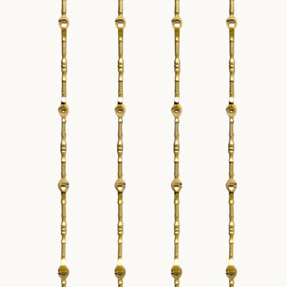 Thar Arts And Furniture - Swing Chain 8" Spindle Link Design With Peacock