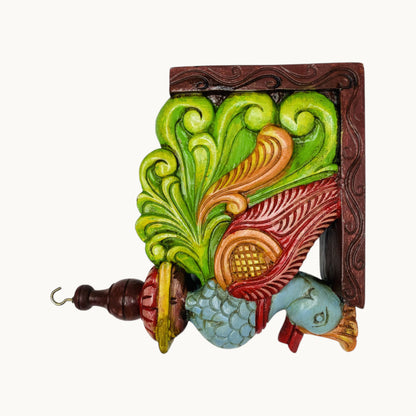 Thar Arts And Furniture - 9" Wooden Painted Bracket