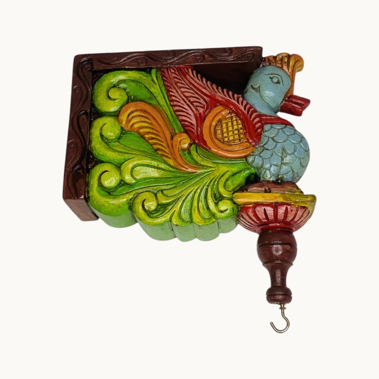 Thar Arts And Furniture - 9" Wooden Painted Bracket