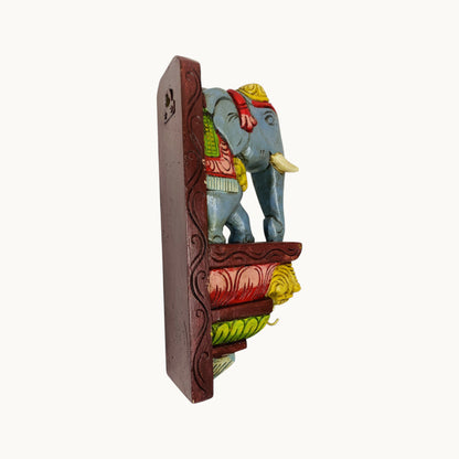 Thar Arts And Furniture - 12" Painted Wooden Bracket
