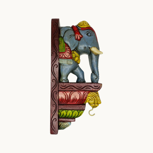 Thar Arts And Furniture - 12" Painted Wooden Bracket
