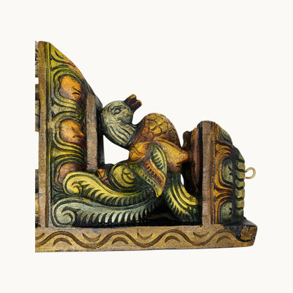 Thar Arts And Furniture - 18"Painted Wooden Bracket