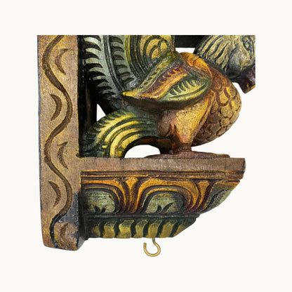Thar Arts And Furniture - 18"Painted Wooden Bracket