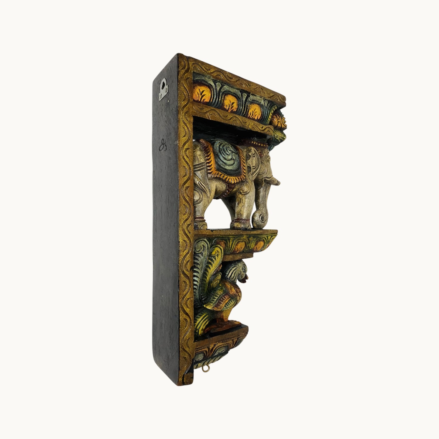 Thar Arts And Furniture - 18"Painted Wooden Bracket