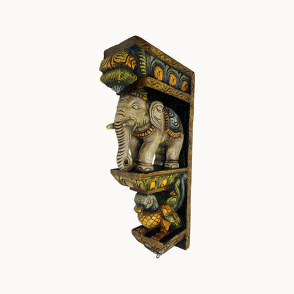 Thar Arts And Furniture - 18"Painted Wooden Bracket