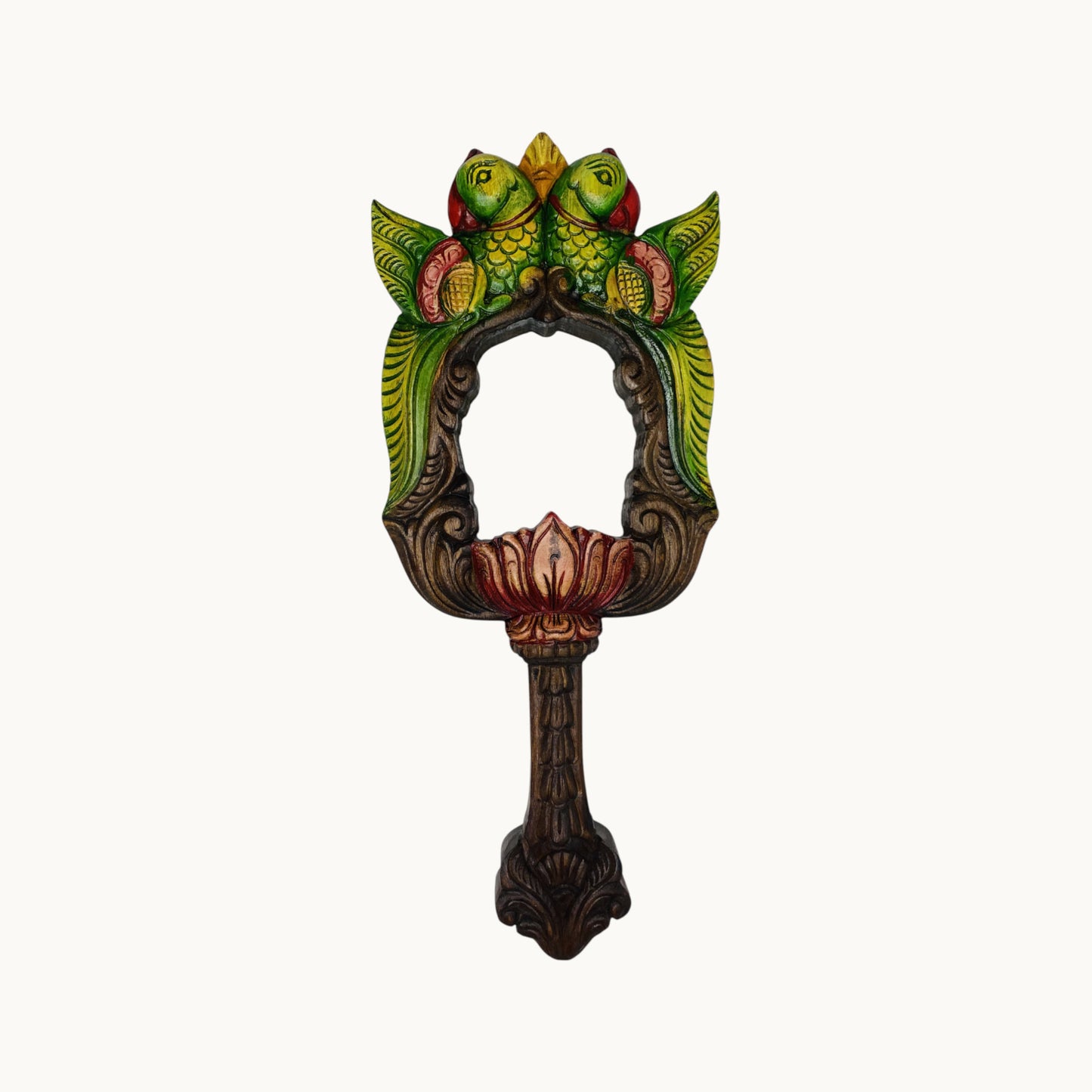 Thar Arts And Furniture - Double Parrot Mirror Frame