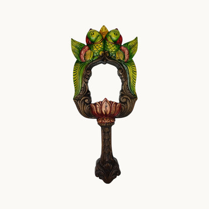 Thar Arts And Furniture - Double Parrot Mirror Frame
