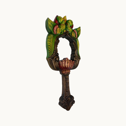 Thar Arts And Furniture - Double Parrot Mirror Frame