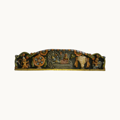 Thar Arts And Furniture - Painted Vishnu Panel