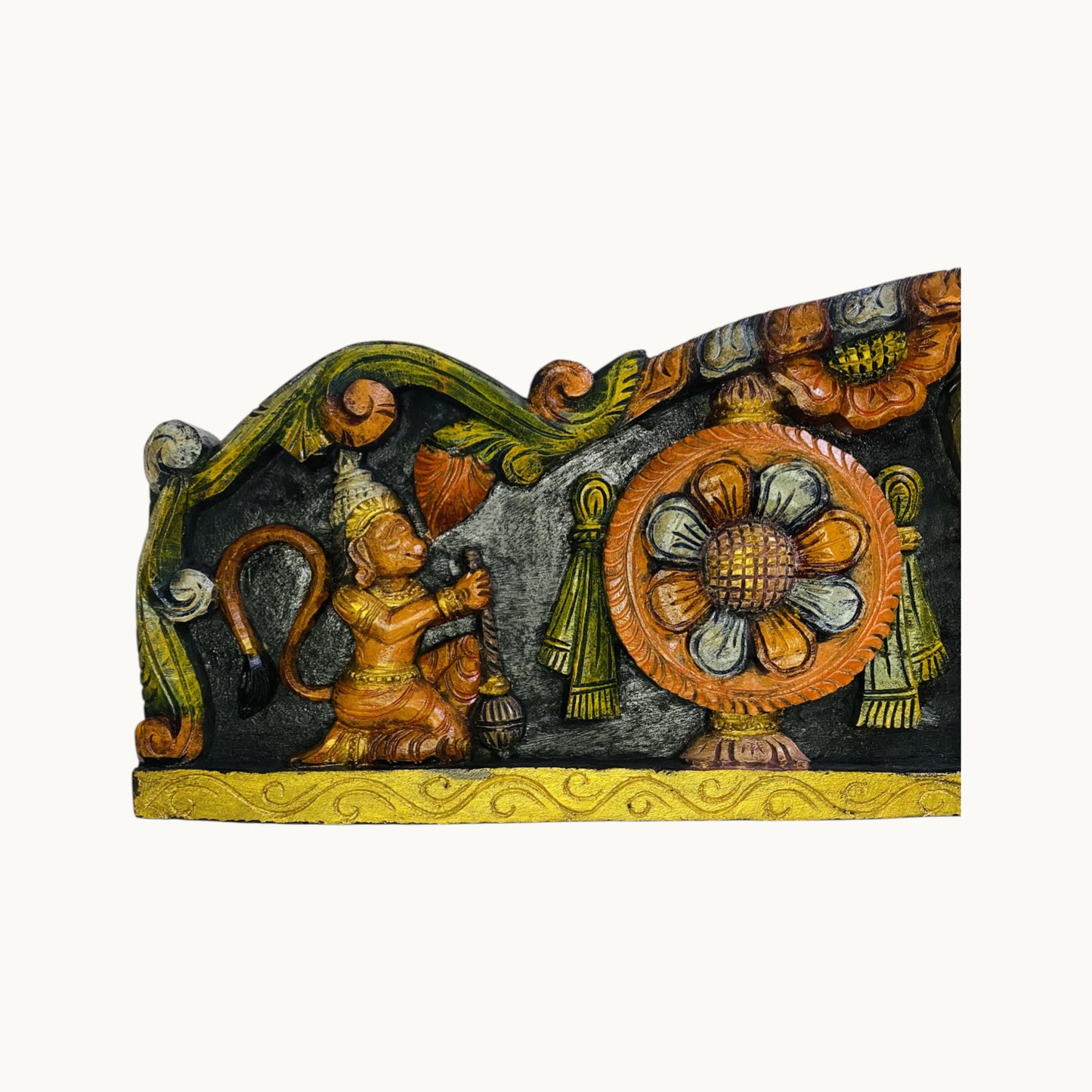 Thar Arts And Furniture - Painted Vishnu Panel