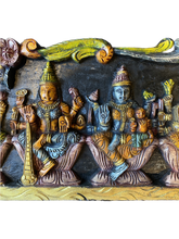 Thar Arts And Furniture - Painted Asthalakshmi Panel