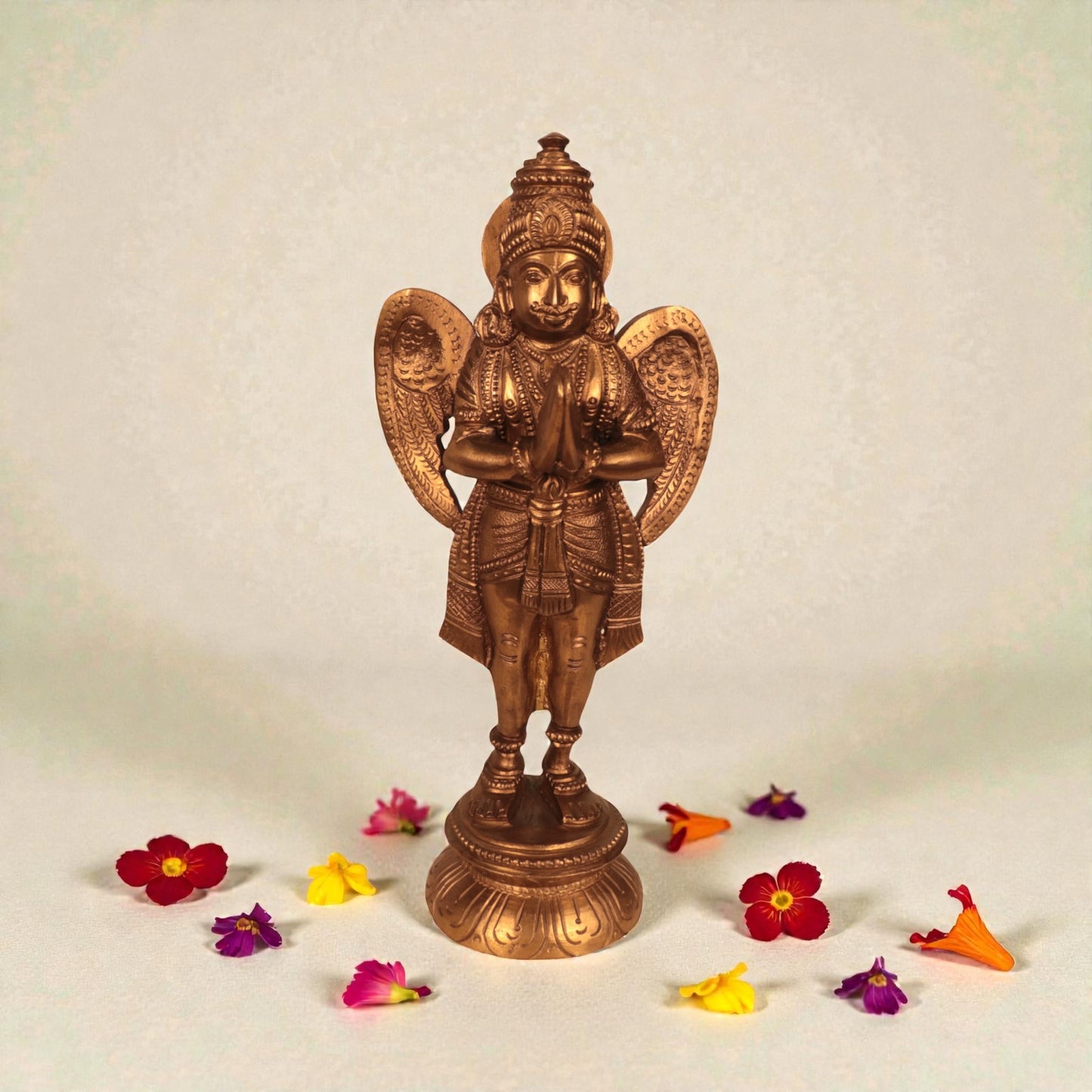 Garuda Bird Idol – Premium Solid Bronze Sculpture | Thar Arts & Furniture