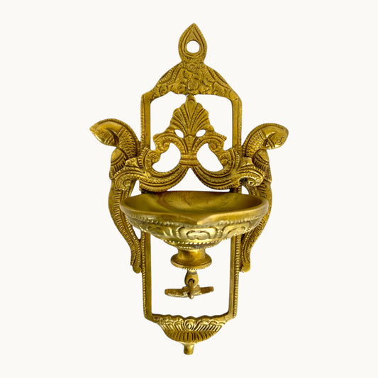 Wall Hanging Parrot Deepam