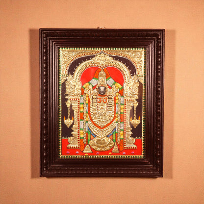 Thar Arts And Furniture - Balaji Tanjore Painting
