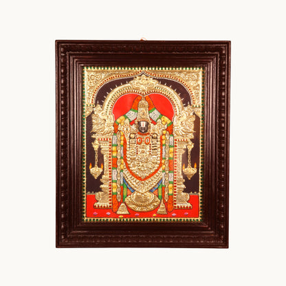 Thar Arts And Furniture - Balaji Tanjore Painting