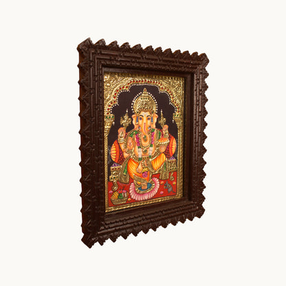 Thar Arts And Furniture - Ganesha Tanjore Paintings