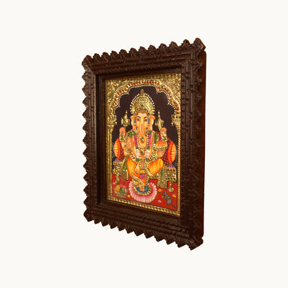 Thar Arts And Furniture - Ganesha Tanjore Paintings