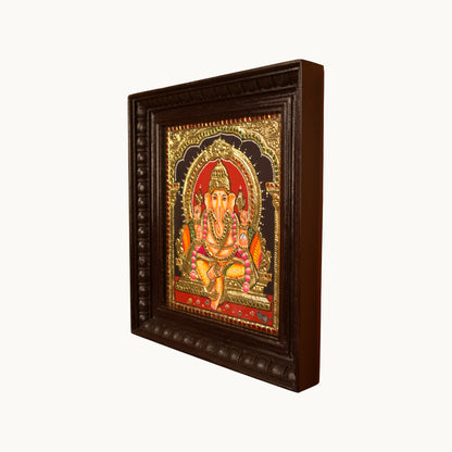 Thar Arts And Furniture - Tanjore Painting Ganesha