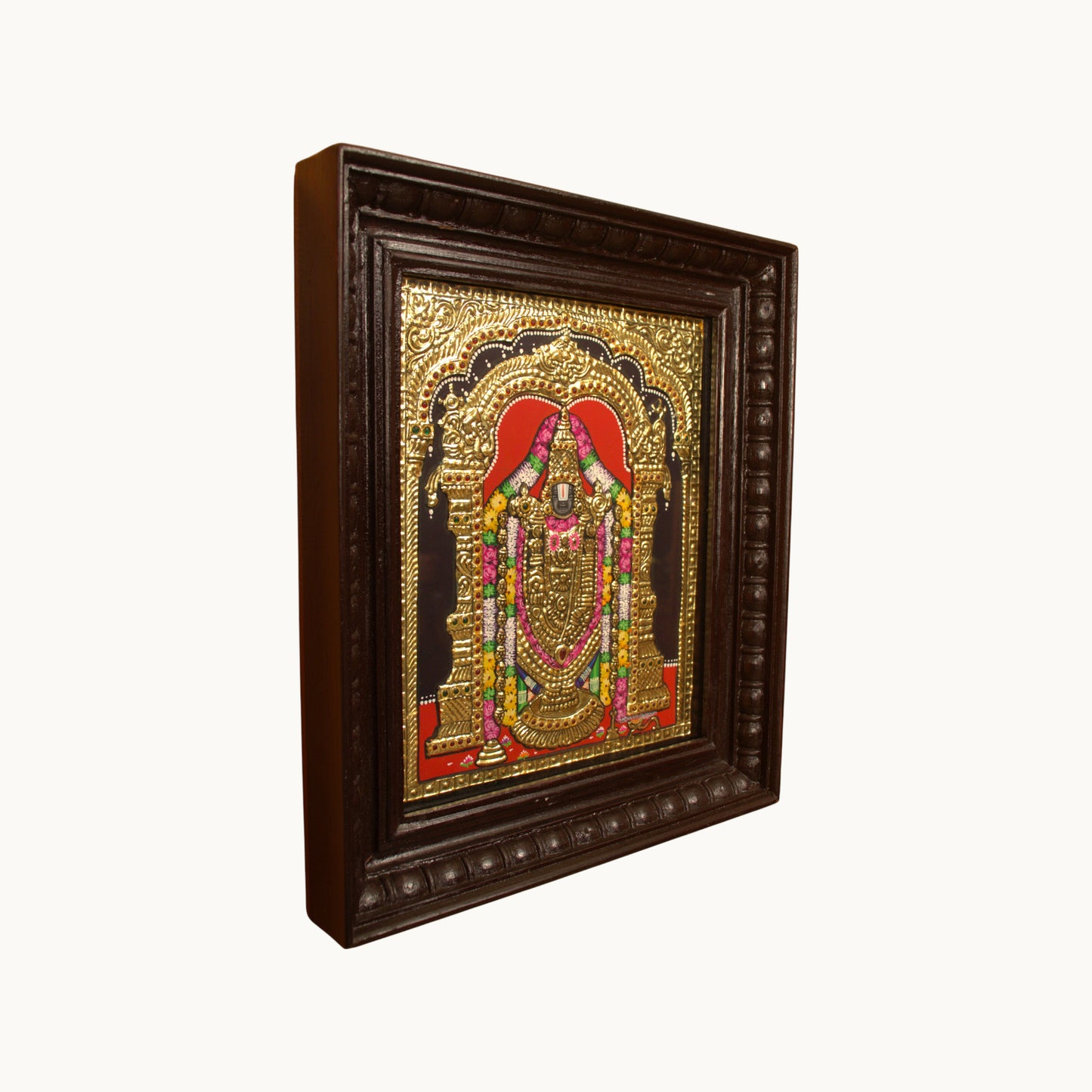 Thar Arts And Furniture - Tirupati Balaji Tanjore Painting