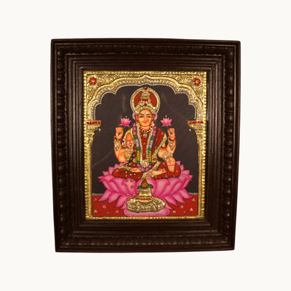 Thar Arts And Furniture - Lakshmi Tanjore Painting