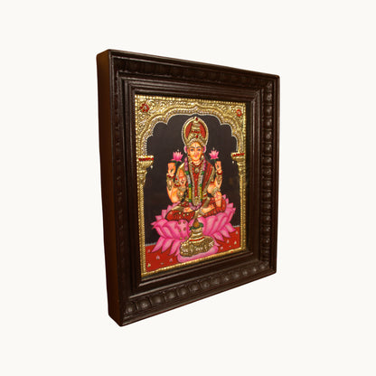 Thar Arts And Furniture - Lakshmi Tanjore Painting