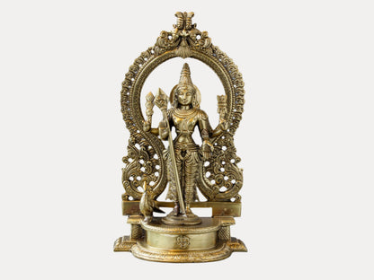 Thar Arts and Furniture- Murgan With Prabhawali