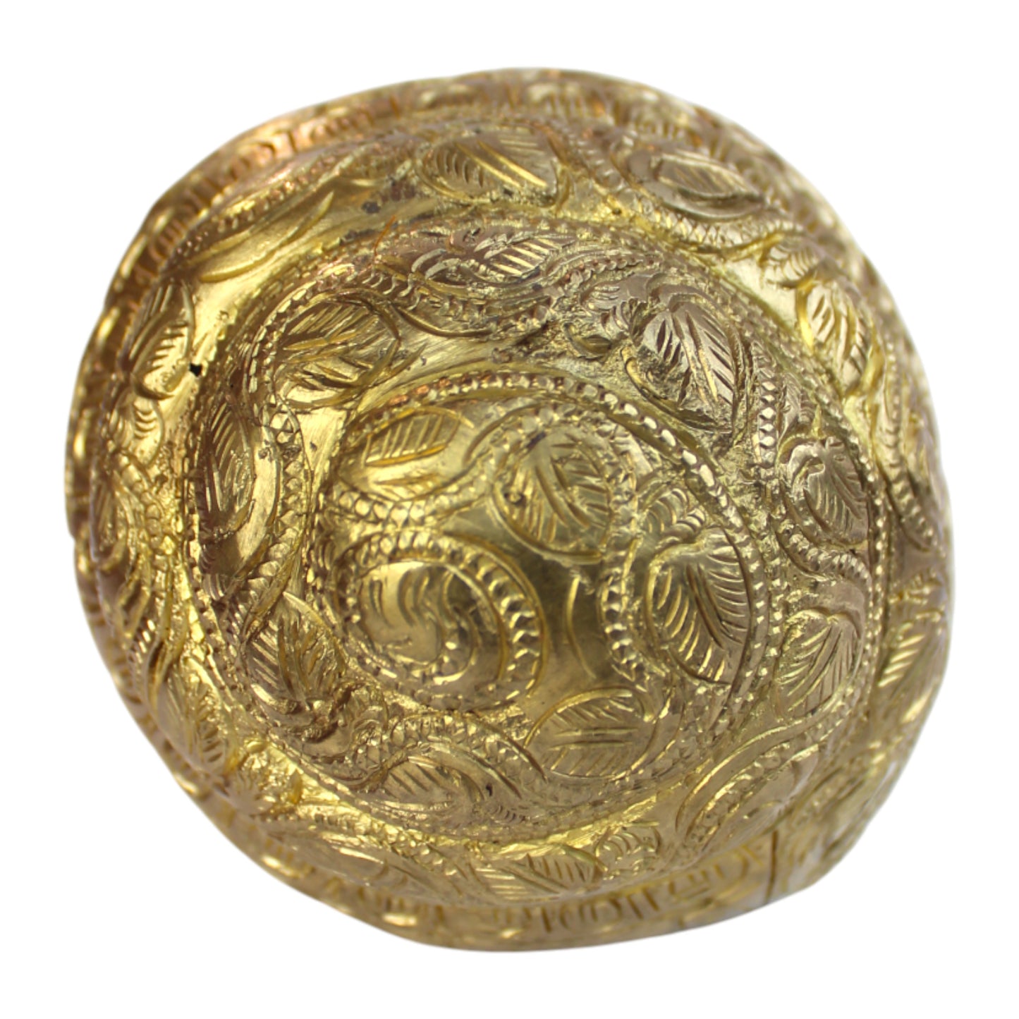 Brass Shiva Shankh – Spiritual Conch Decor for Pooja & Home