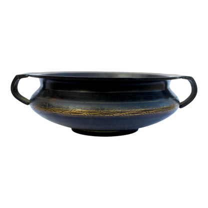 Handcrafted Brass Engraved Urli Bowl – Traditional Pooja & Home Decor | Thar Arts & Furniture