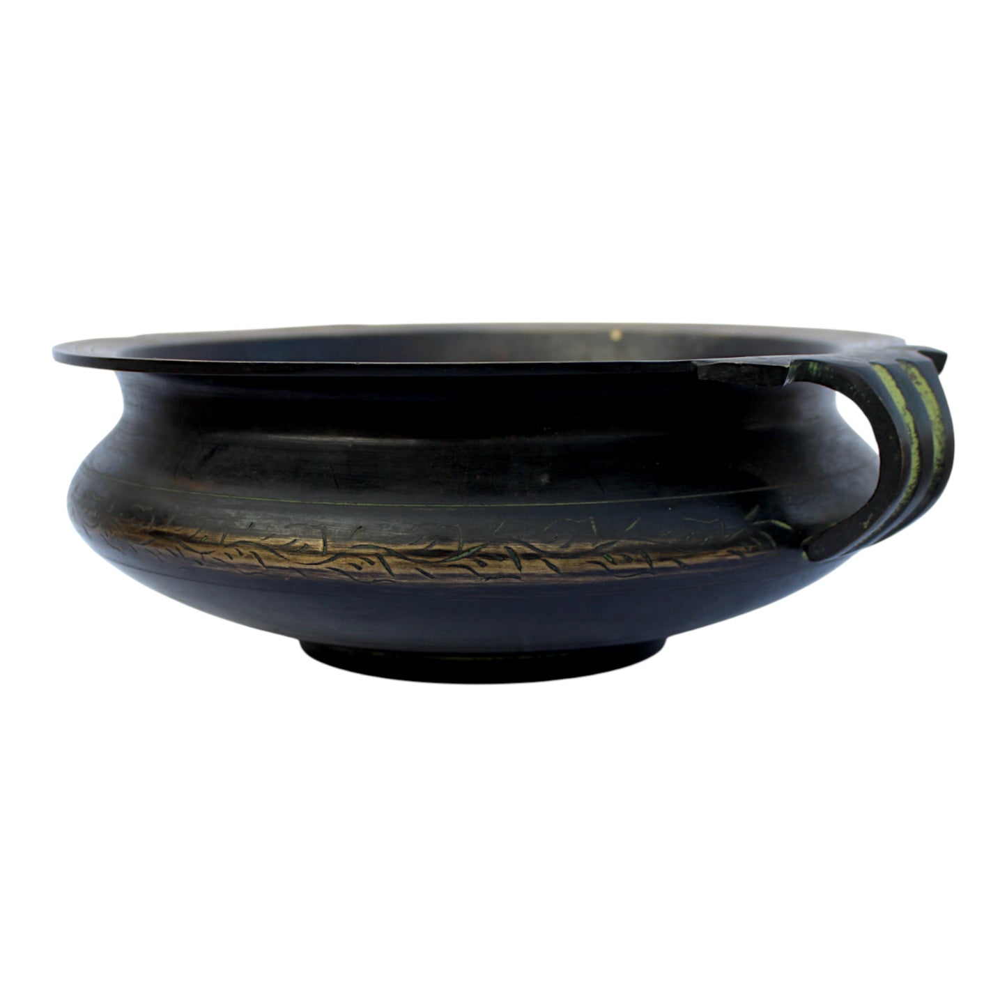 Handcrafted Brass Engraved Urli Bowl – Traditional Pooja & Home Decor | Thar Arts & Furniture