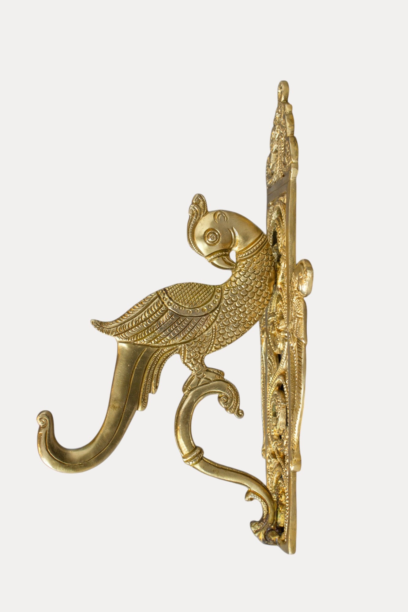 Thar Arts And Furniture - Brass Parrot Bracket Hook