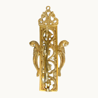 Thar Arts And Furniture -Brass Wall Hanging Parrot Bracket