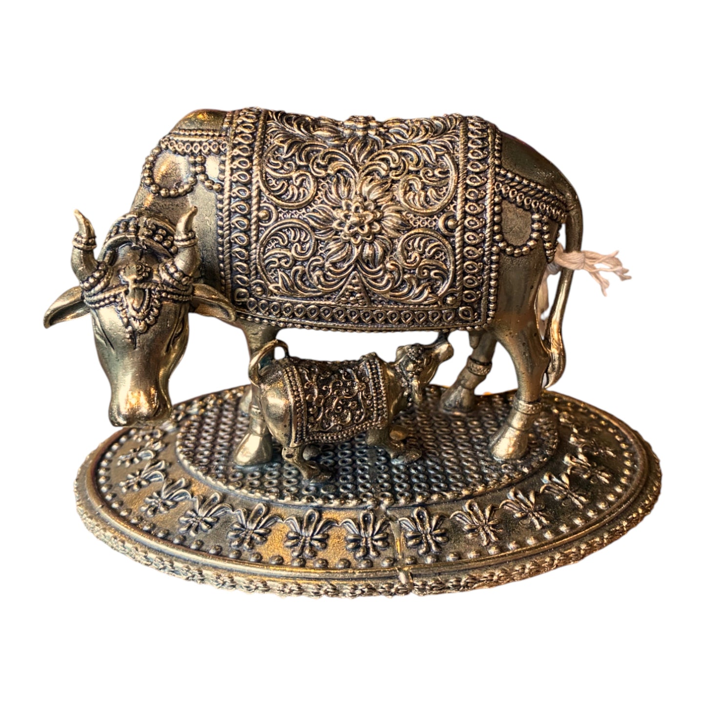 Thar Arts 100% Pure Brass Sitting Hanuman Murti – Handmade Idol for Courage & Protection