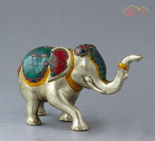 Brass Elephant Decorative Showpiece