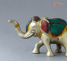 Brass Elephant Decorative Showpiece