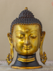 Brass Statue Lord Buddha Head