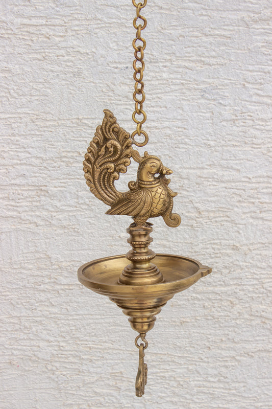 Thar Arts and furniture- Hanging Bird Deepam