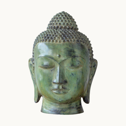 Buddha Head Statue – Peaceful Home & Meditation Décor | Thar Arts & Furniture
