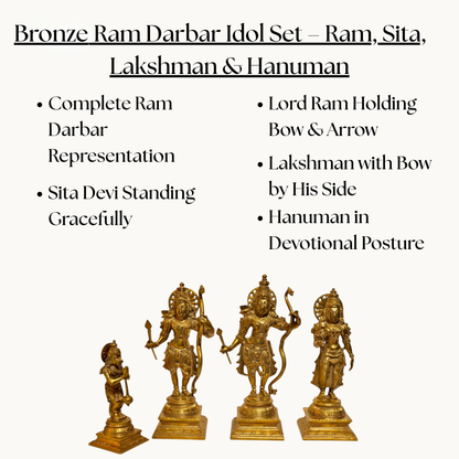 Thar Arts And Furniture -  Bronze Ram Darbar