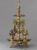 Brass Peacock Puja Lamp